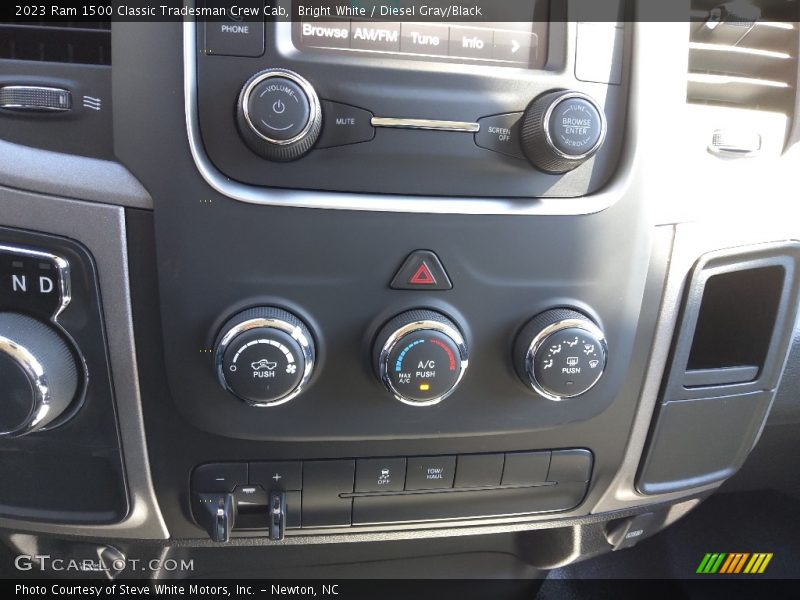 Controls of 2023 1500 Classic Tradesman Crew Cab