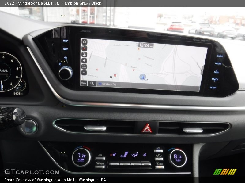 Hampton Gray / Black 2022 Hyundai Sonata SEL Plus