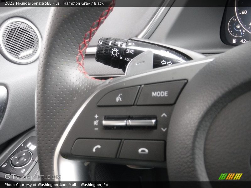 Hampton Gray / Black 2022 Hyundai Sonata SEL Plus