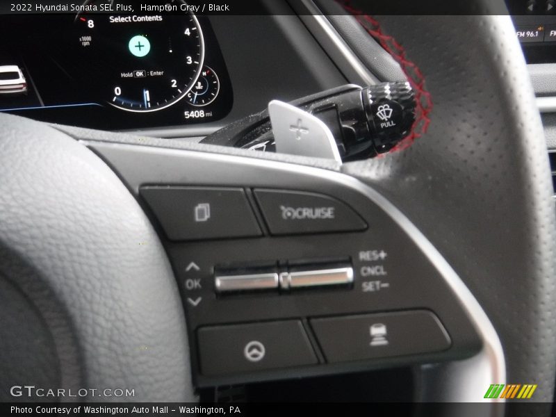 Hampton Gray / Black 2022 Hyundai Sonata SEL Plus