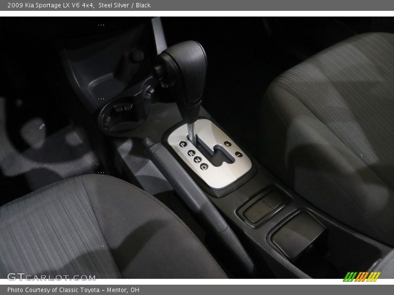 Steel Silver / Black 2009 Kia Sportage LX V6 4x4