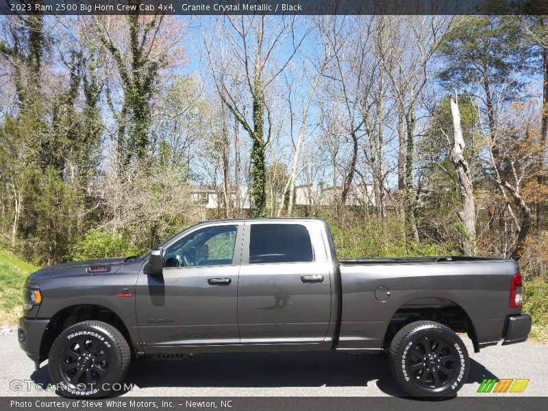 Granite Crystal Metallic / Black 2023 Ram 2500 Big Horn Crew Cab 4x4