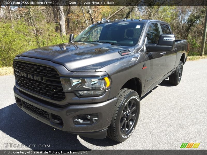 Granite Crystal Metallic / Black 2023 Ram 2500 Big Horn Crew Cab 4x4