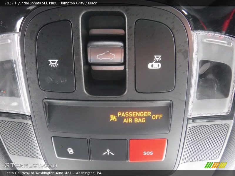 Hampton Gray / Black 2022 Hyundai Sonata SEL Plus