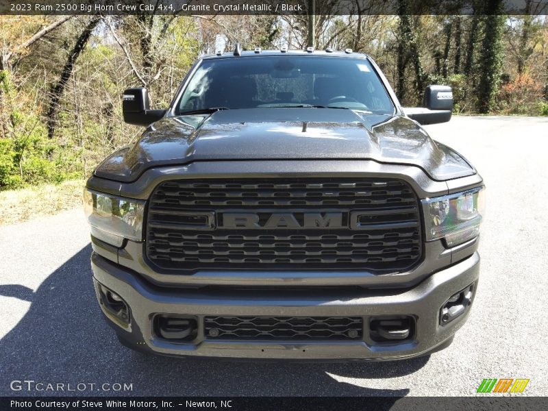 Granite Crystal Metallic / Black 2023 Ram 2500 Big Horn Crew Cab 4x4