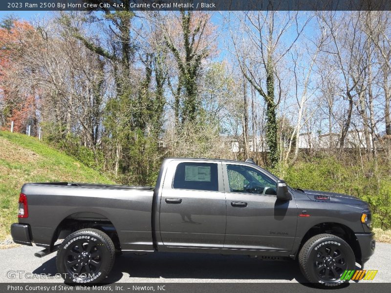 Granite Crystal Metallic / Black 2023 Ram 2500 Big Horn Crew Cab 4x4