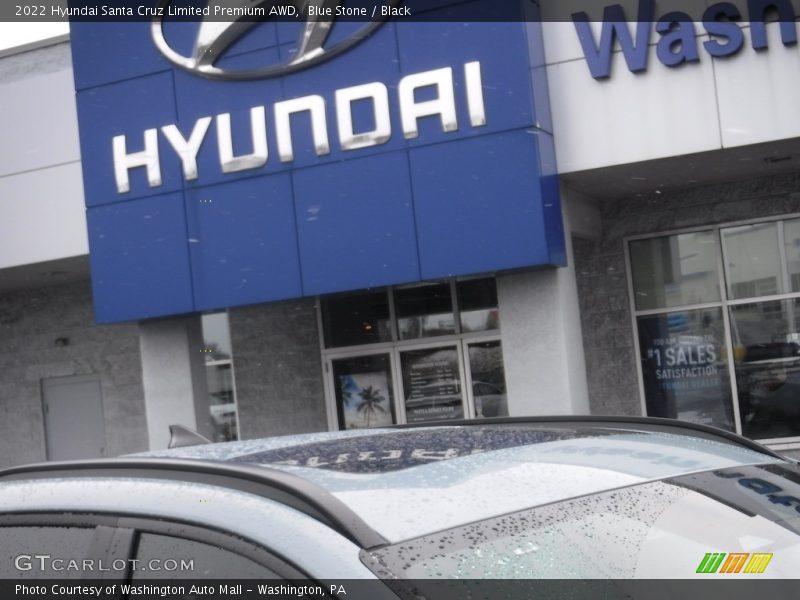 Blue Stone / Black 2022 Hyundai Santa Cruz Limited Premium AWD