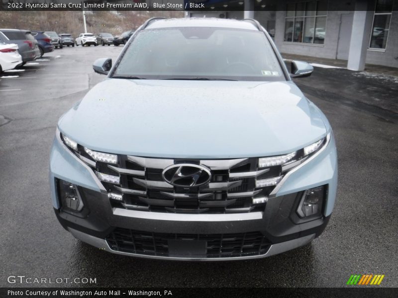 Blue Stone / Black 2022 Hyundai Santa Cruz Limited Premium AWD