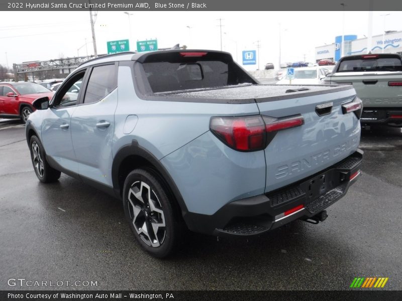 Blue Stone / Black 2022 Hyundai Santa Cruz Limited Premium AWD