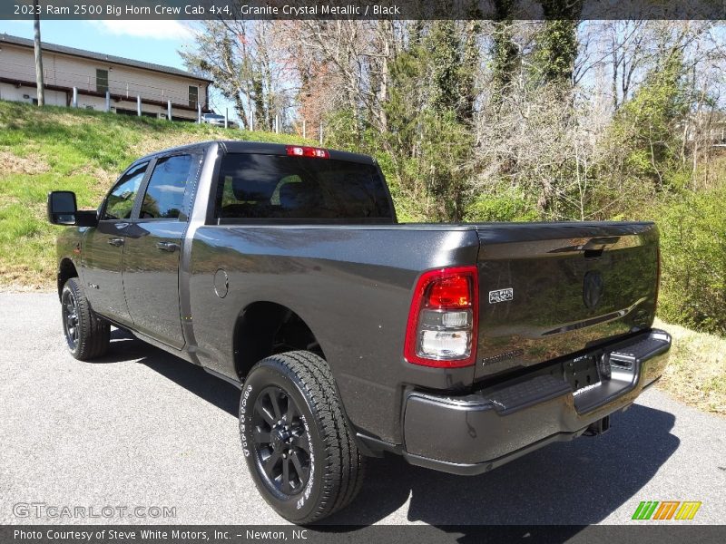 Granite Crystal Metallic / Black 2023 Ram 2500 Big Horn Crew Cab 4x4