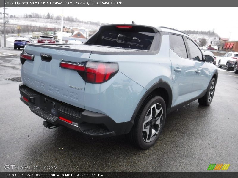 Blue Stone / Black 2022 Hyundai Santa Cruz Limited Premium AWD