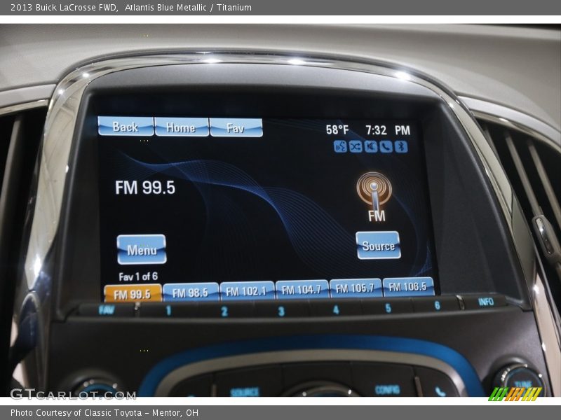 Audio System of 2013 LaCrosse FWD