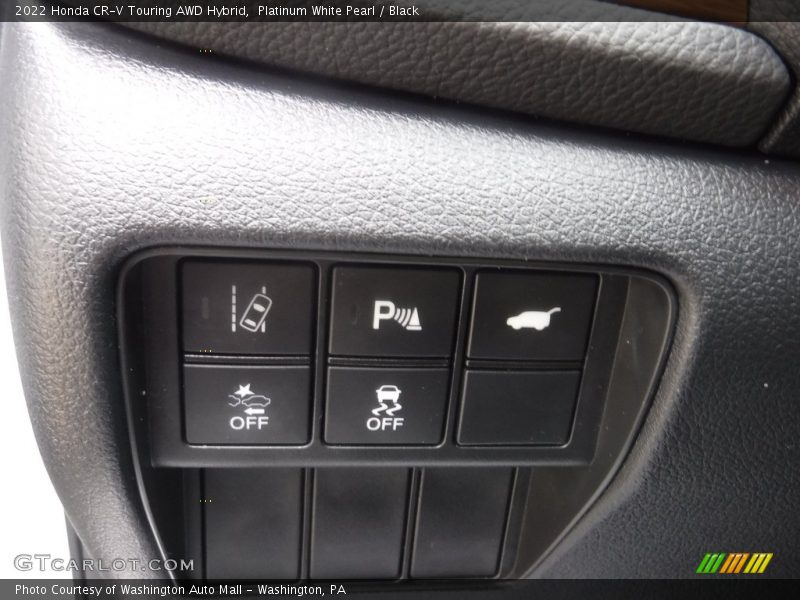 Platinum White Pearl / Black 2022 Honda CR-V Touring AWD Hybrid