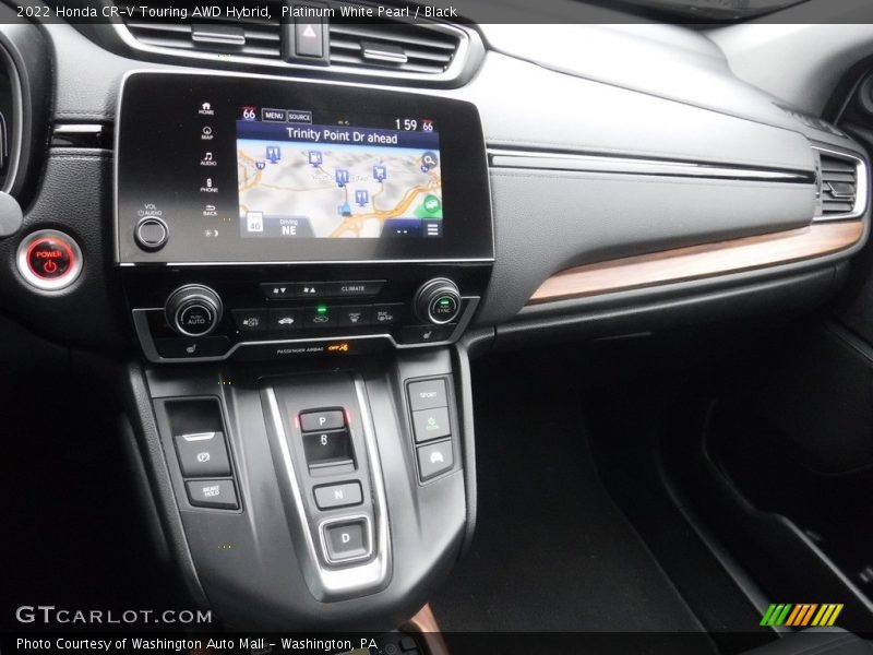 Platinum White Pearl / Black 2022 Honda CR-V Touring AWD Hybrid