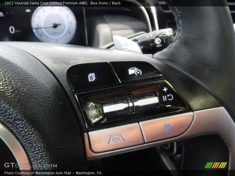 Blue Stone / Black 2022 Hyundai Santa Cruz Limited Premium AWD