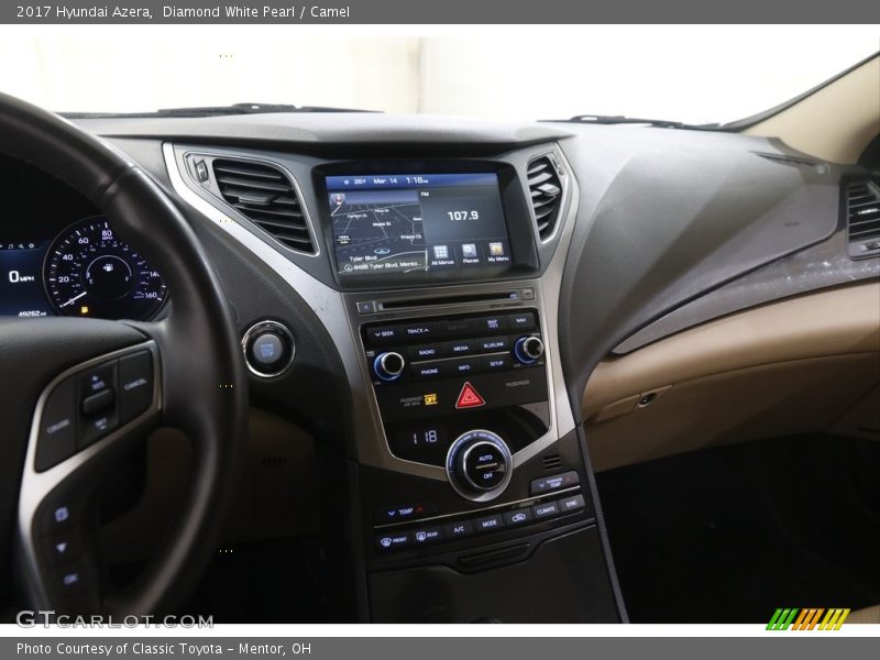 Controls of 2017 Azera 