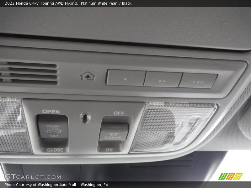 Platinum White Pearl / Black 2022 Honda CR-V Touring AWD Hybrid