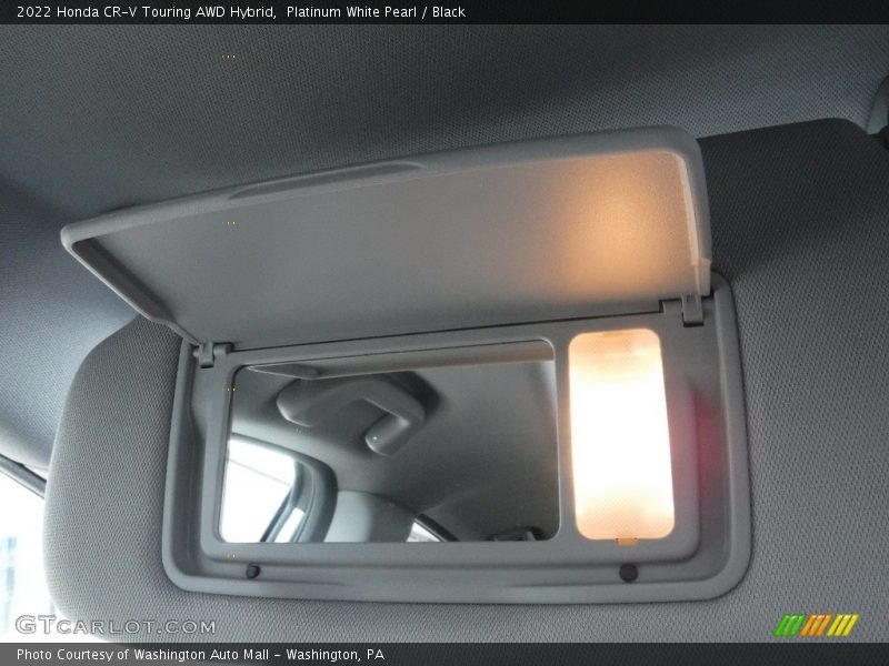 Platinum White Pearl / Black 2022 Honda CR-V Touring AWD Hybrid