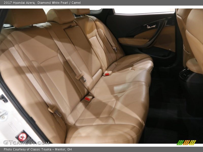 Rear Seat of 2017 Azera 