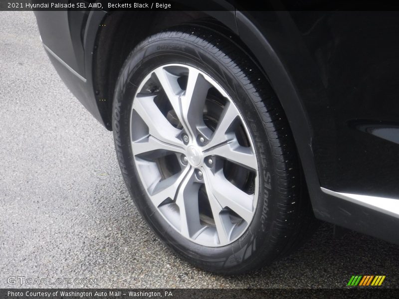 Becketts Black / Beige 2021 Hyundai Palisade SEL AWD