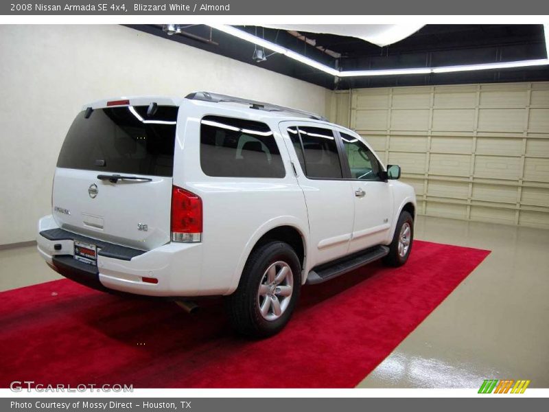 Blizzard White / Almond 2008 Nissan Armada SE 4x4