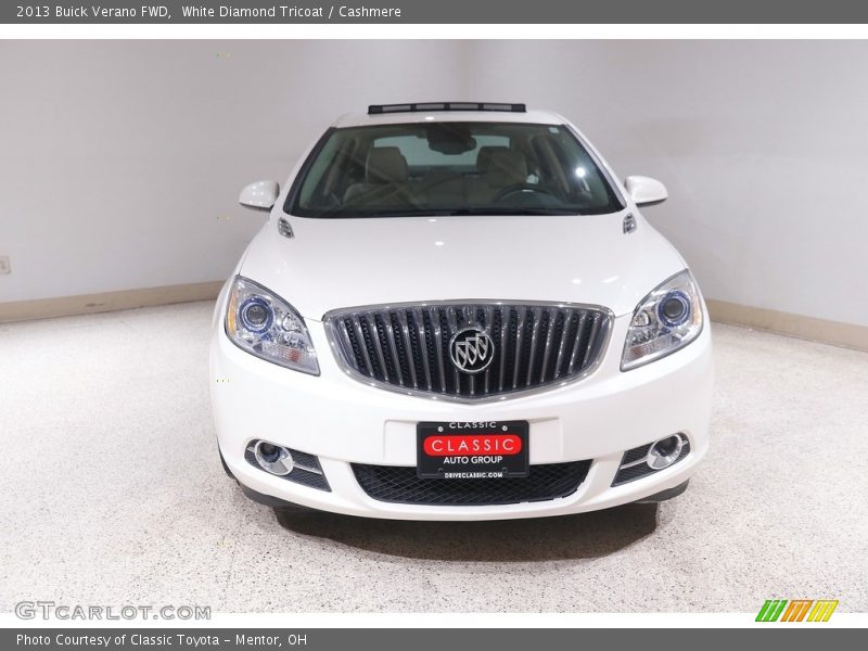 White Diamond Tricoat / Cashmere 2013 Buick Verano FWD