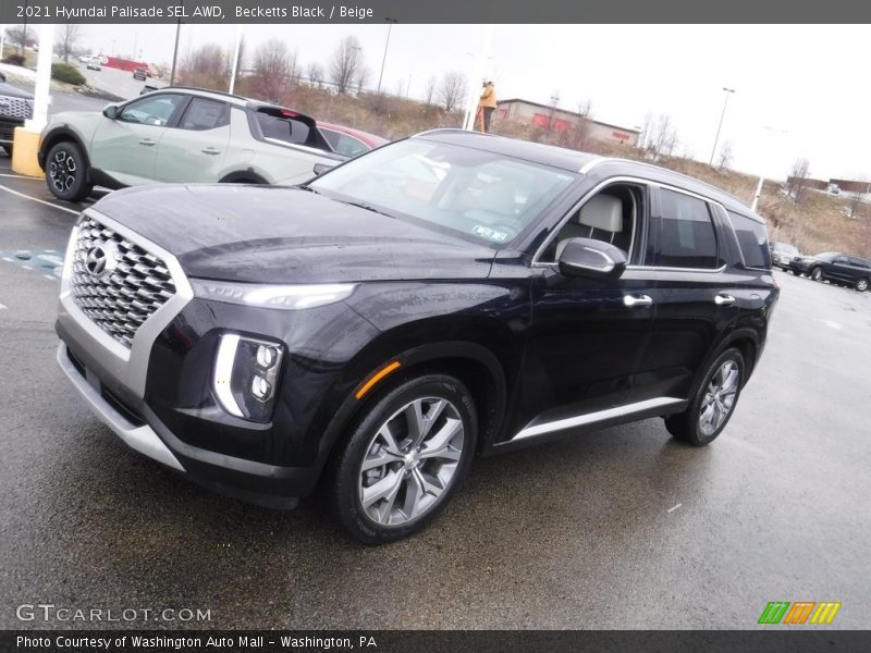 Becketts Black / Beige 2021 Hyundai Palisade SEL AWD