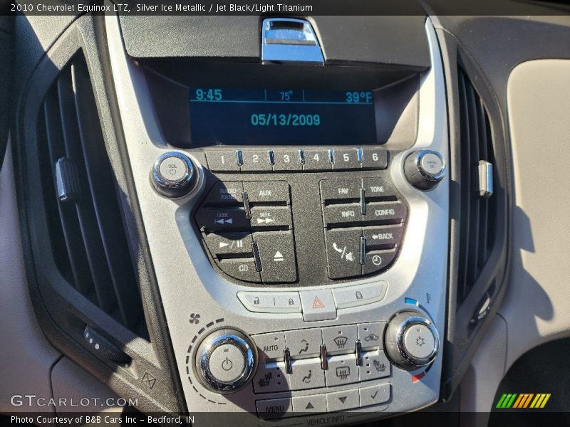 Silver Ice Metallic / Jet Black/Light Titanium 2010 Chevrolet Equinox LTZ