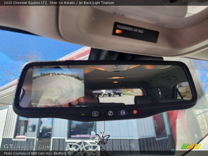 Silver Ice Metallic / Jet Black/Light Titanium 2010 Chevrolet Equinox LTZ