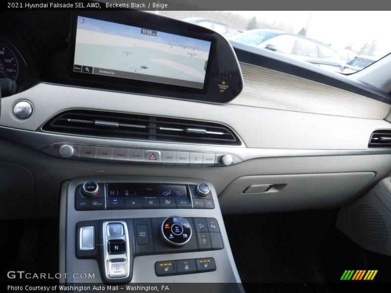Becketts Black / Beige 2021 Hyundai Palisade SEL AWD