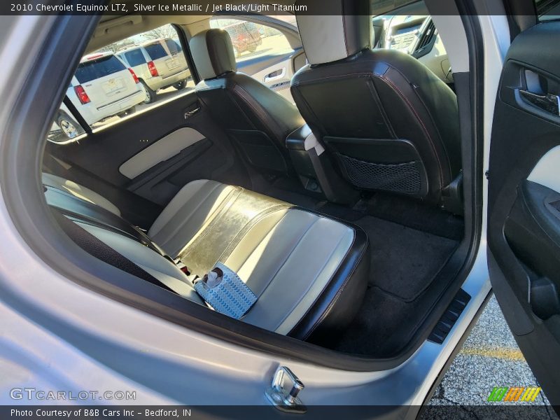 Silver Ice Metallic / Jet Black/Light Titanium 2010 Chevrolet Equinox LTZ