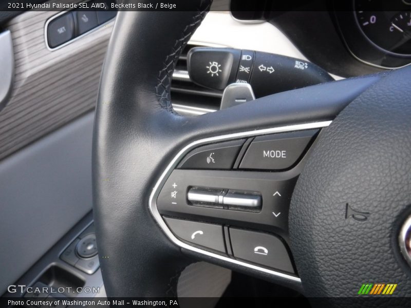 Becketts Black / Beige 2021 Hyundai Palisade SEL AWD