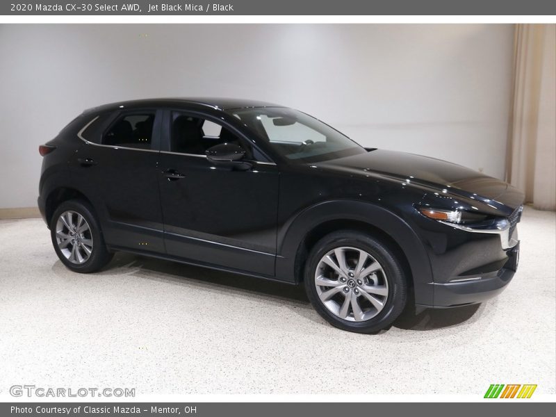 Jet Black Mica / Black 2020 Mazda CX-30 Select AWD