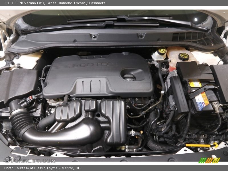 White Diamond Tricoat / Cashmere 2013 Buick Verano FWD