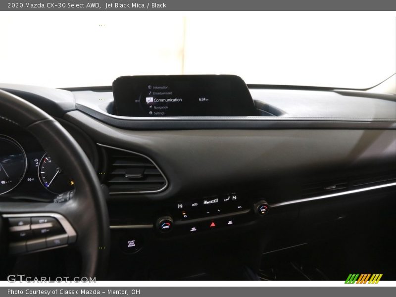 Jet Black Mica / Black 2020 Mazda CX-30 Select AWD