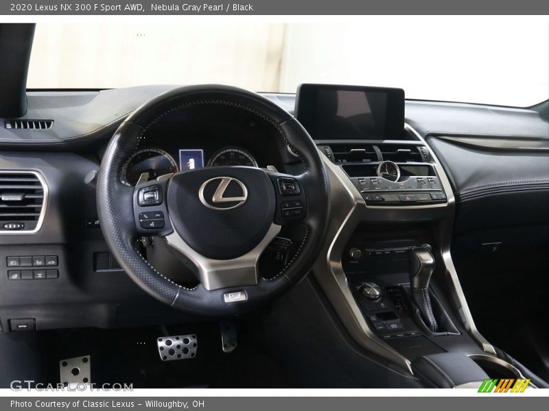 Dashboard of 2020 NX 300 F Sport AWD