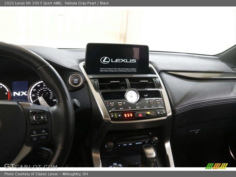 Dashboard of 2020 NX 300 F Sport AWD