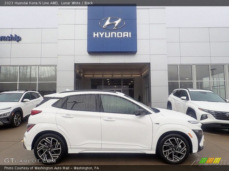  2023 Kona N Line AWD Lunar White
