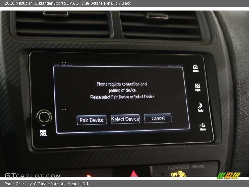 Controls of 2018 Outlander Sport SE AWC