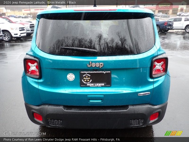 Bikini Metallic / Black 2020 Jeep Renegade Latitude