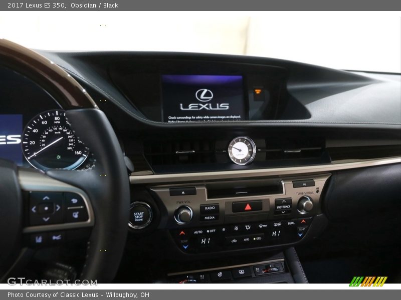 Obsidian / Black 2017 Lexus ES 350