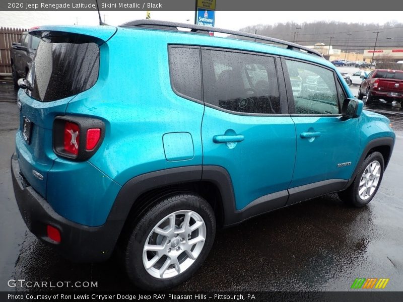 Bikini Metallic / Black 2020 Jeep Renegade Latitude