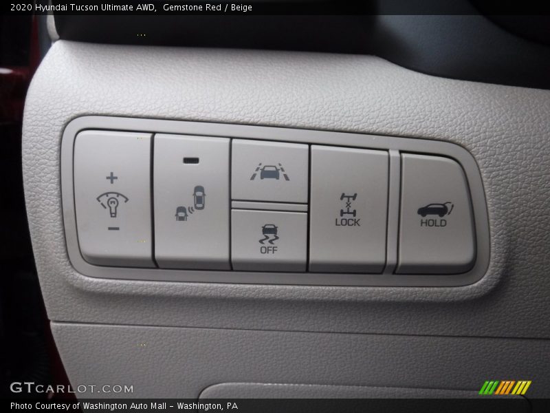Gemstone Red / Beige 2020 Hyundai Tucson Ultimate AWD
