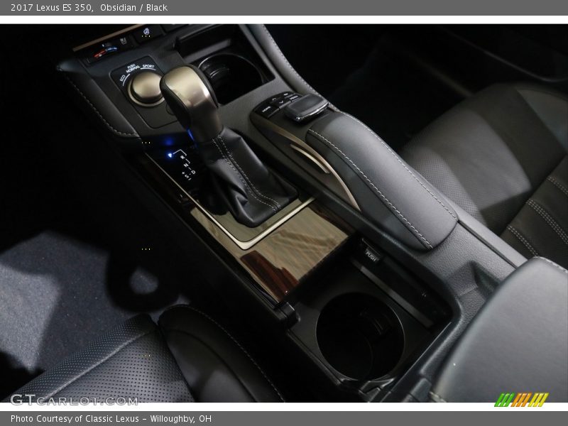 Obsidian / Black 2017 Lexus ES 350