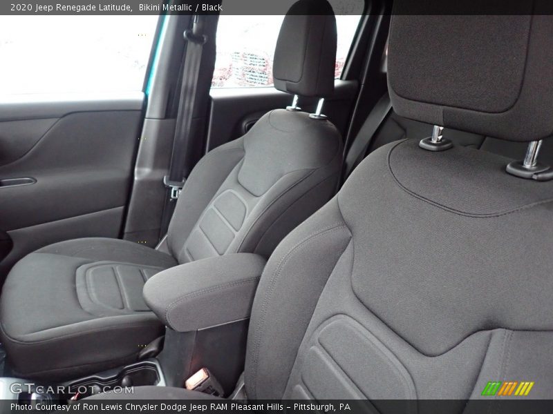 Front Seat of 2020 Renegade Latitude