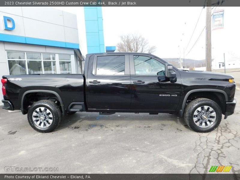 Black / Jet Black 2023 Chevrolet Silverado 2500HD Custom Crew Cab 4x4