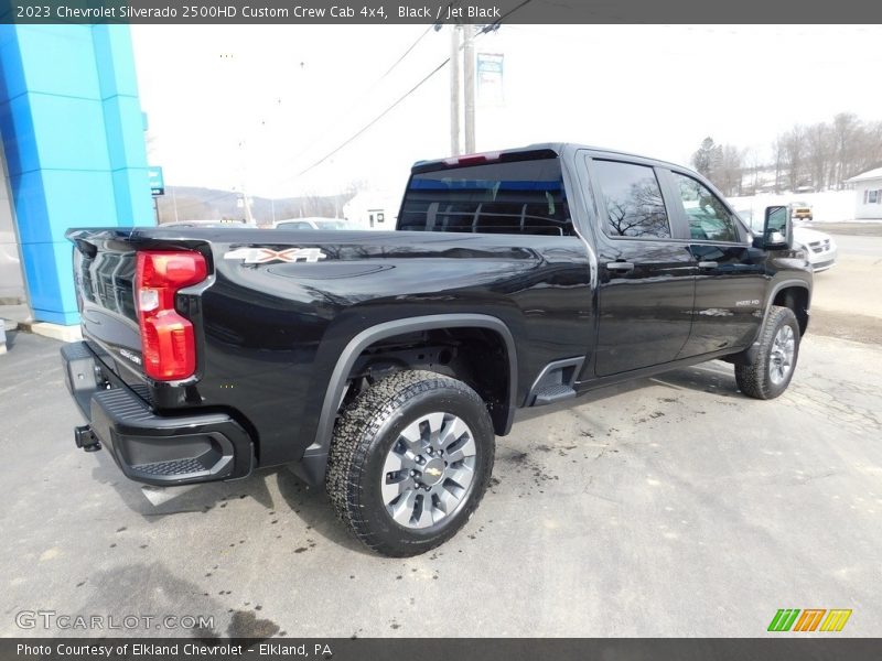 Black / Jet Black 2023 Chevrolet Silverado 2500HD Custom Crew Cab 4x4