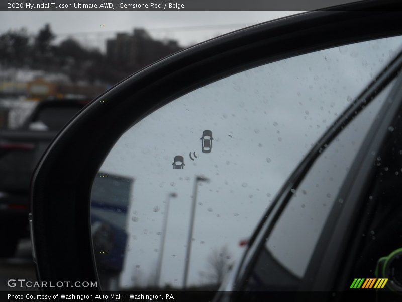 Gemstone Red / Beige 2020 Hyundai Tucson Ultimate AWD