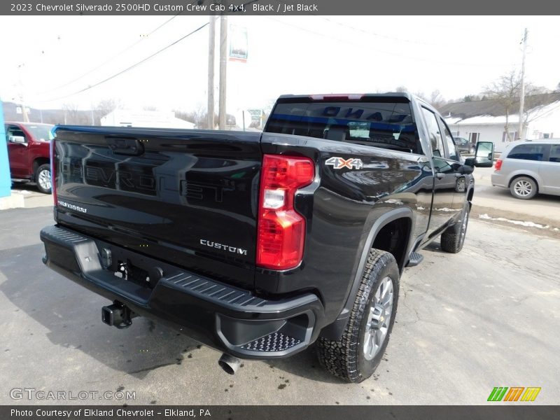 Black / Jet Black 2023 Chevrolet Silverado 2500HD Custom Crew Cab 4x4