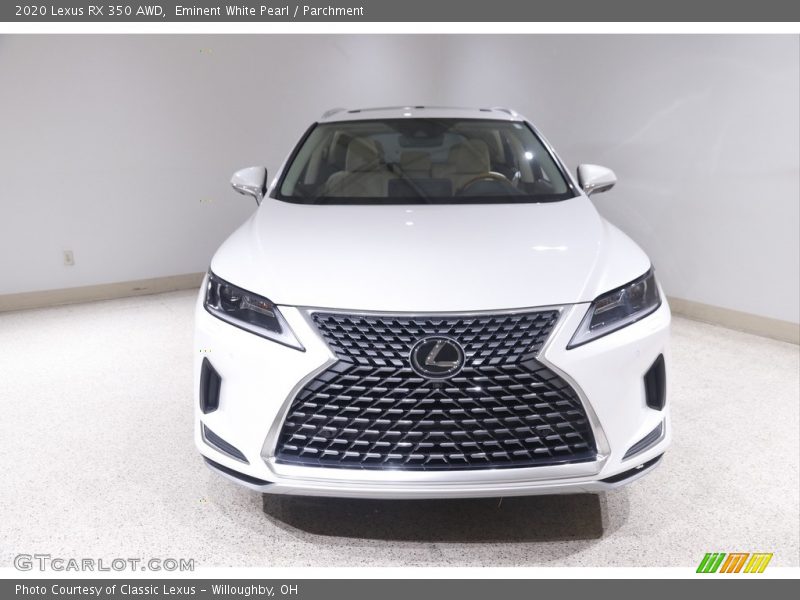 Eminent White Pearl / Parchment 2020 Lexus RX 350 AWD